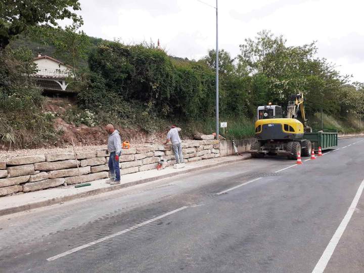 Mur de soutènement Millau