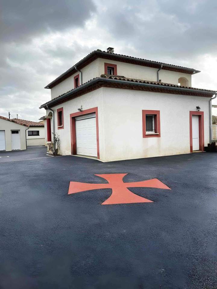 Pose d'enrobé Millau