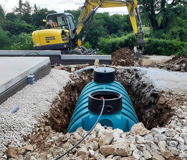 Pose de micro-station Millau